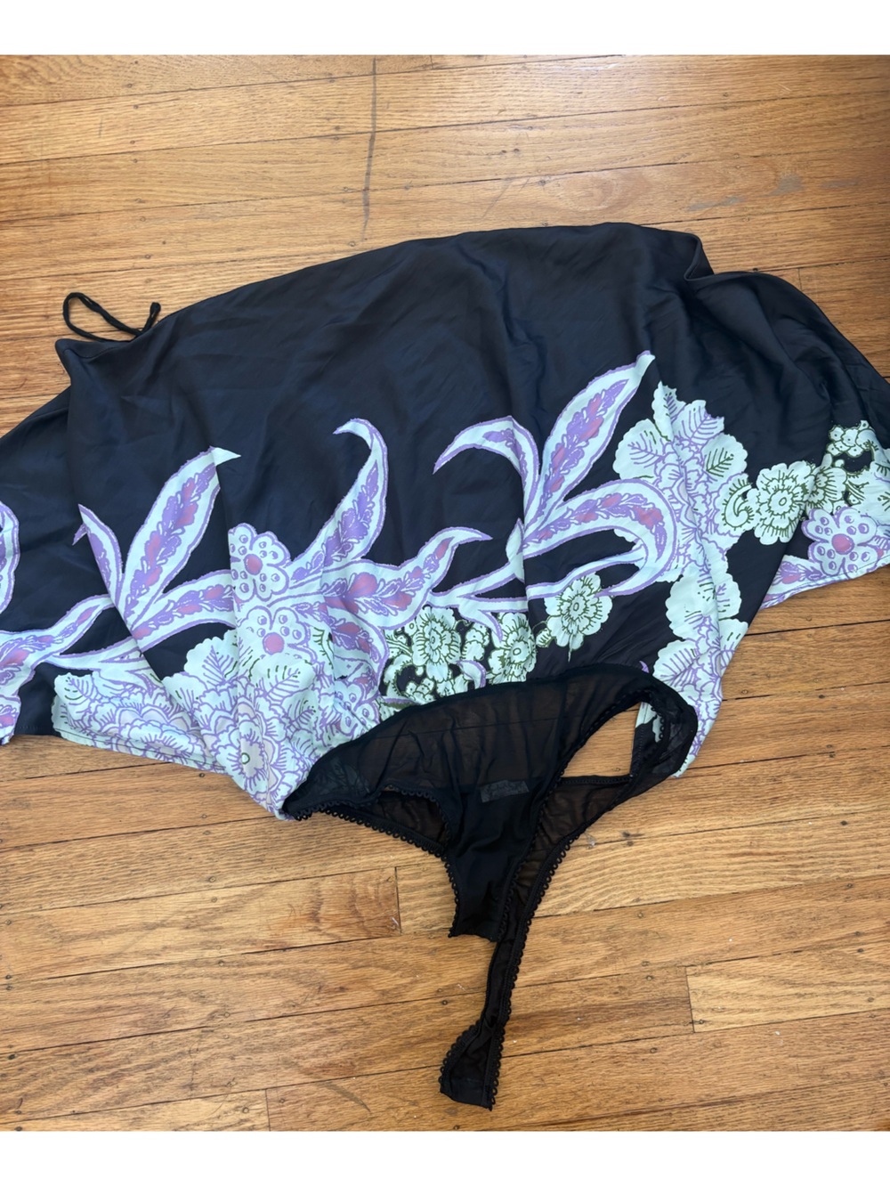 Free People Black Women’s Bodysuit